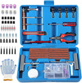 Tire Repair Kit, with Universal Tire Patch Kit to Plug Flats by TILIBOTE