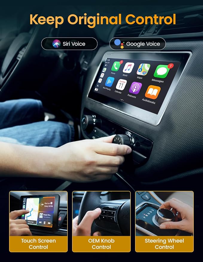 Pop'sDone Wireless CarPlay Adapter, Convert Wired to Wireless CarPlay 0 Delay - Image 4
