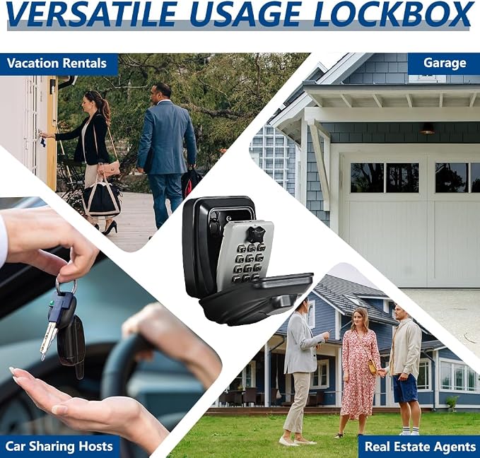 Car Window Lock Box for Turo, Portable Lockbox for Car Keys - Image 7