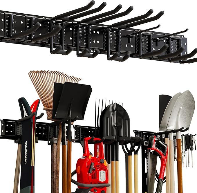 Garage Tool Organizer Wall Mount 49.5inch by NattyDot