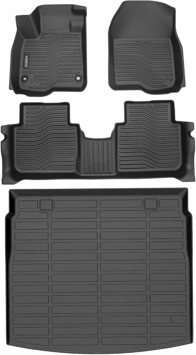 Auxko All Weather Floor Mats Upper Cargo Mat Fit by AUXKO