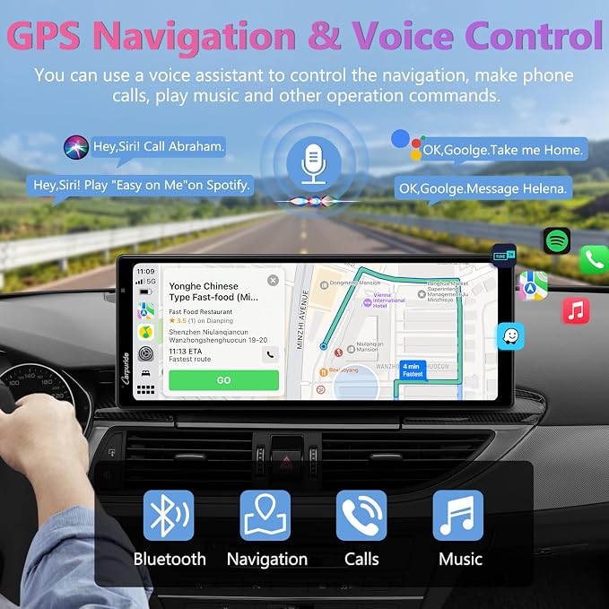2025 CARPURIDE W903 Portable Carplay & Android Auto - Image 4