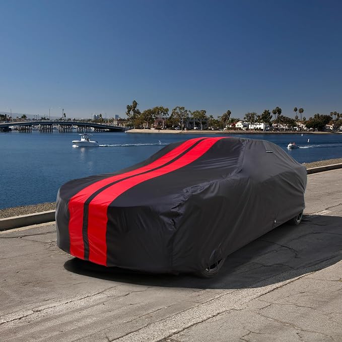 iCarCover Custom Car Cover for Chevy Business Coupe Waterproof All Weather Rain - Image 7