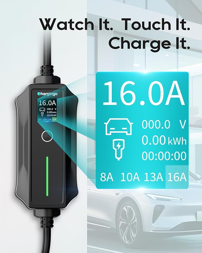 Tesla Charger Level 1-2 EV Charger, NEMA 5-15 & 6-20 Plug - Image 2