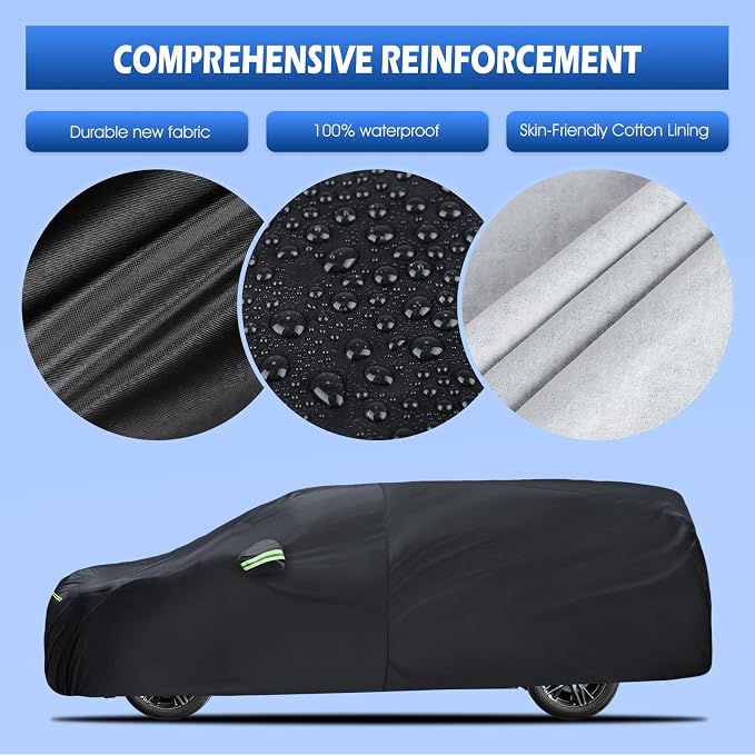Car Cover Custom Fit for Honda Odyssey Minivan 1999-2025, Migaven Waterproof - Image 3