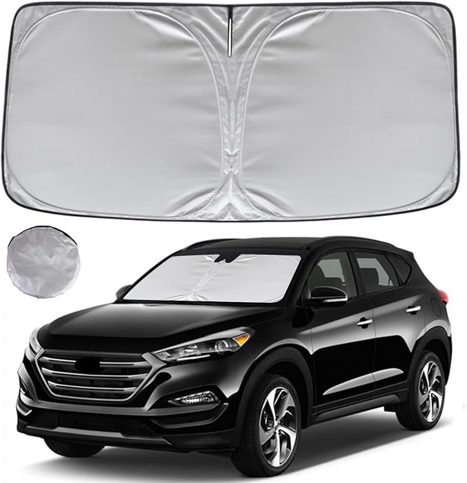 KAYZT Windshield Sun Shade for 2016-2021 Hyun-dai Tucson Foldable Sunshade by KAYZT