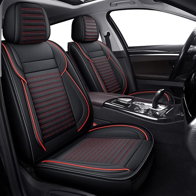 LINGVIDO Car Seat Covers, Breathable and Waterproof Faux Leather Automotive by LingvidoSeatCover