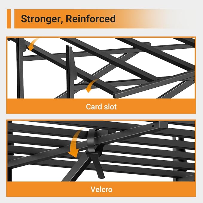 Solid 2x6 ft Garage Storage, 2 Pack 1600 lbs Total Weight Capacity, Heavy Duty - Image 4