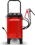 CRAFTSMAN Manual Wheeled 6A Battery Charger and 175A Engine Starter, 2-in-1 by CRAFTSMAN