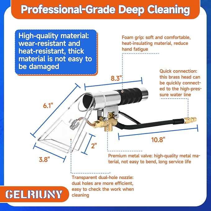 Upgraded Vacuum Cleaner Extractor Kit Compatible - Image 5
