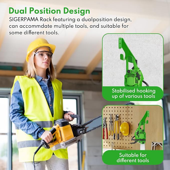 Chainsaw Hanger, Perfect Wall Mount Solution - Image 5
