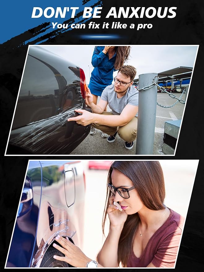 SYOAUTO Silver Touch Up Paint for Cars, Auto Touch Up Paint Silver Scratch - Image 2