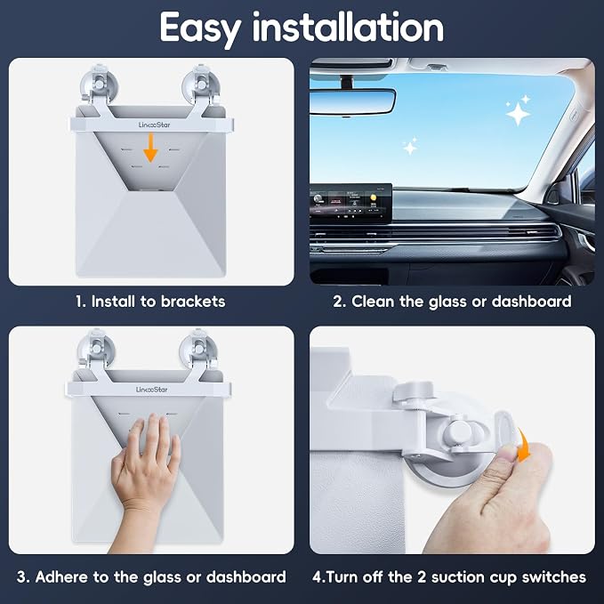 Linkoostar Starlink Mini Suction Cup Mount - Image 6