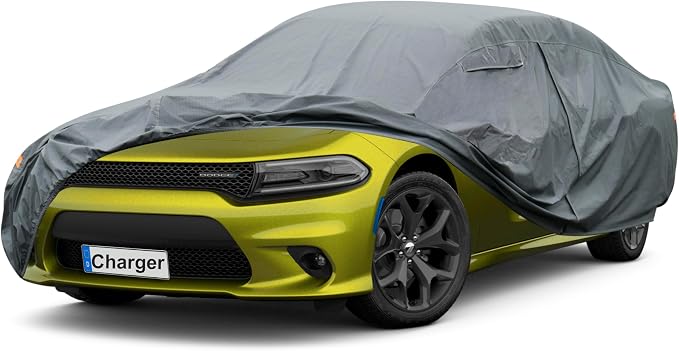 Premium Car Cover Custom Fit Dodge Charger, 16 Layers Heavy Duty Car Cover by GUNHYI