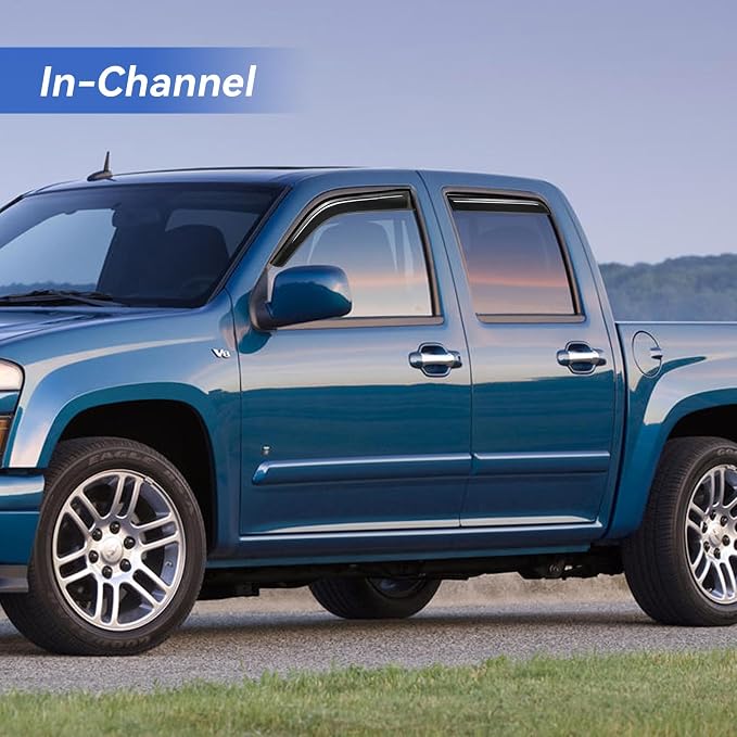 in-Channel Window Visors Rain Guards Shield - Image 4