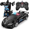 Remote Control Car for Boys 4-7, 2.4GHz RC Car 1:18 Scale, One-Button by Febyhim