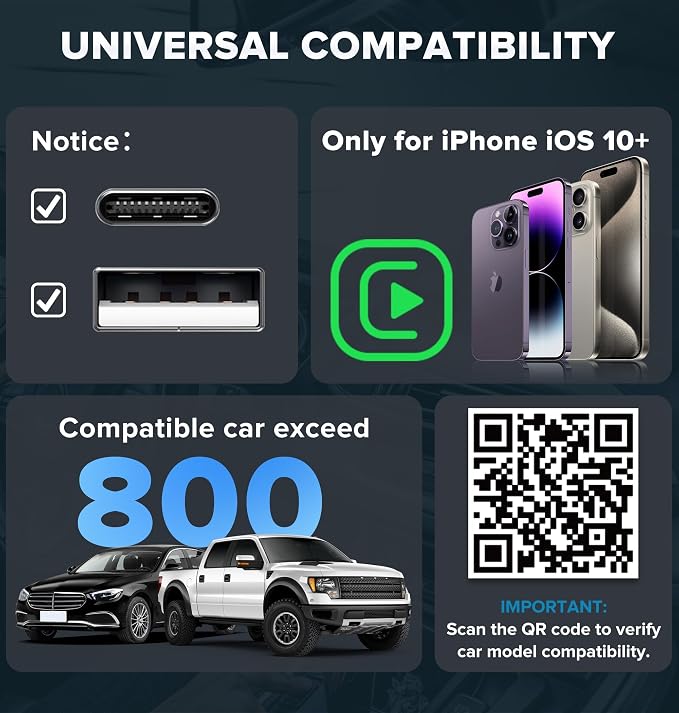 LC-dolida Wireless CarPlay Adapter - Image 4
