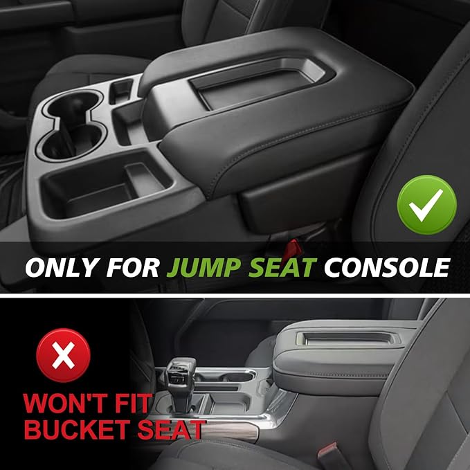 Muslogy Center Console Armrest Cover Compatible - Image 2