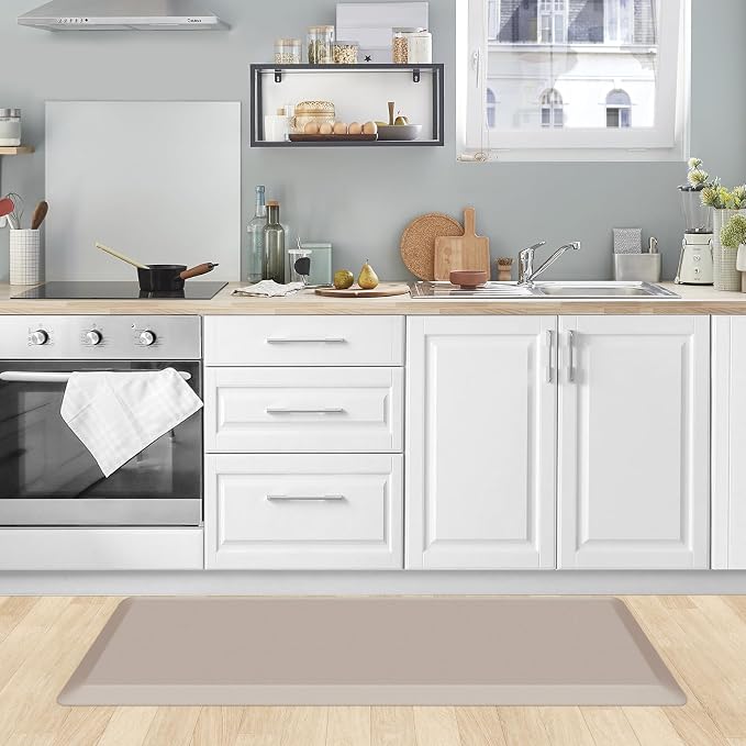 KitchenClouds Kitchen Mat Cushioned Anti Fatigue Kitchen Rug 0.8inch Waterproof - Image 7
