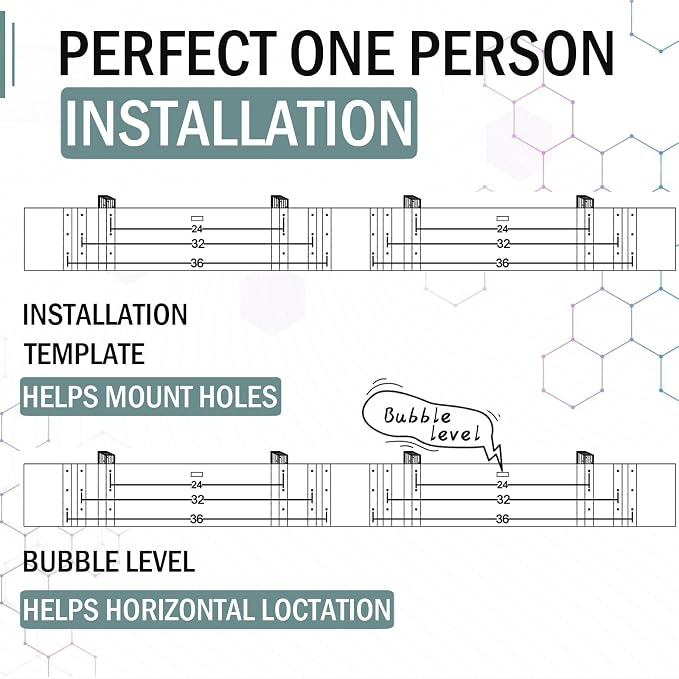 4-Pack 2x4ft Garage Shelving Wall Mounted, 4 ShelfTotal 16 ft Garage Wall - Image 5