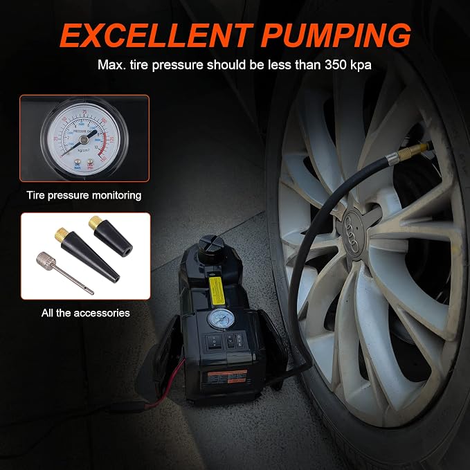 E-HEELP Electric Car Jack 5Ton 12V Kit Hydraulic - Image 4