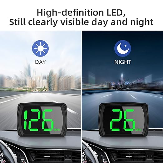 GPS Digital Speed Meter Speedometer HUD - Image 4