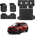 Floor Mats Set Cargo Liner and Backrest Mat by GALVAGNITE