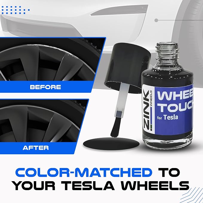 Premium Tesla Wheel Curb Rash Repair Kit - Image 5