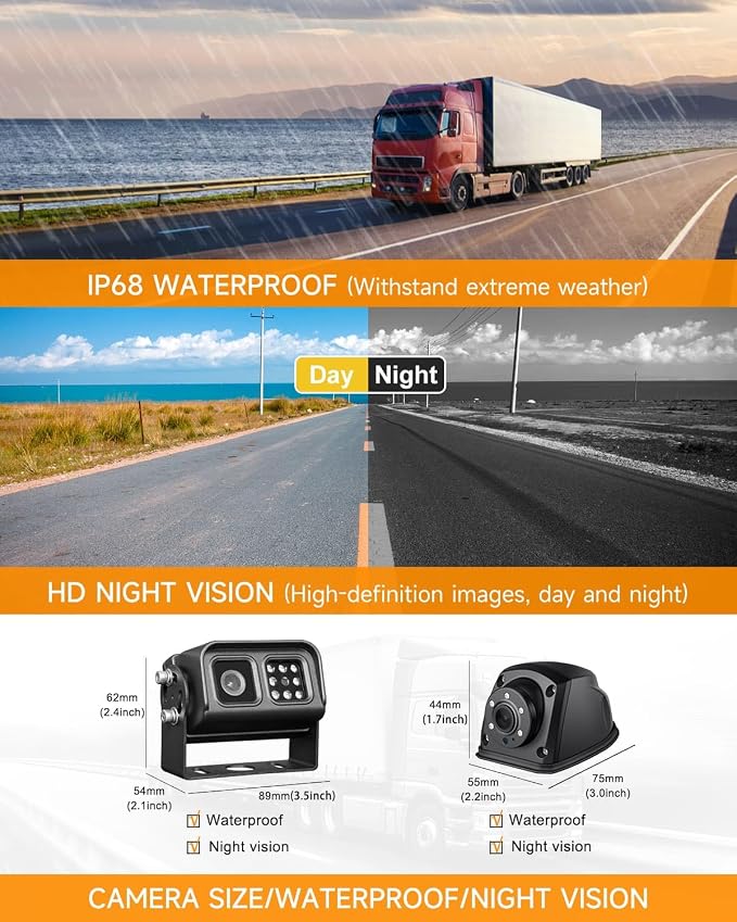8CH Mobile DVR Monitor Camera System - Image 4