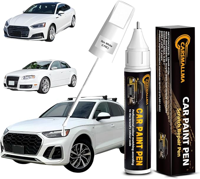 LY9C Ibis White Car Touch Up Paint by Carsmallma