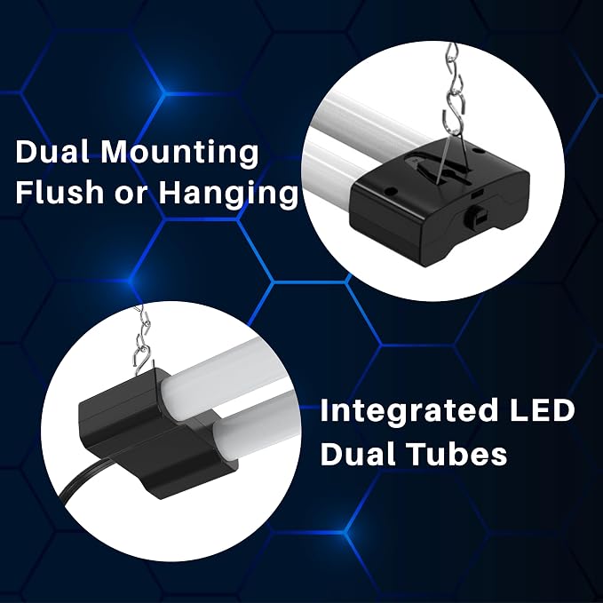 DYMOND 4 FT 40W LED Shop Light Fixture - Image 5