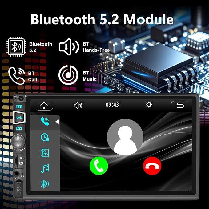 Double Din Car Stereo Compatible - Image 5