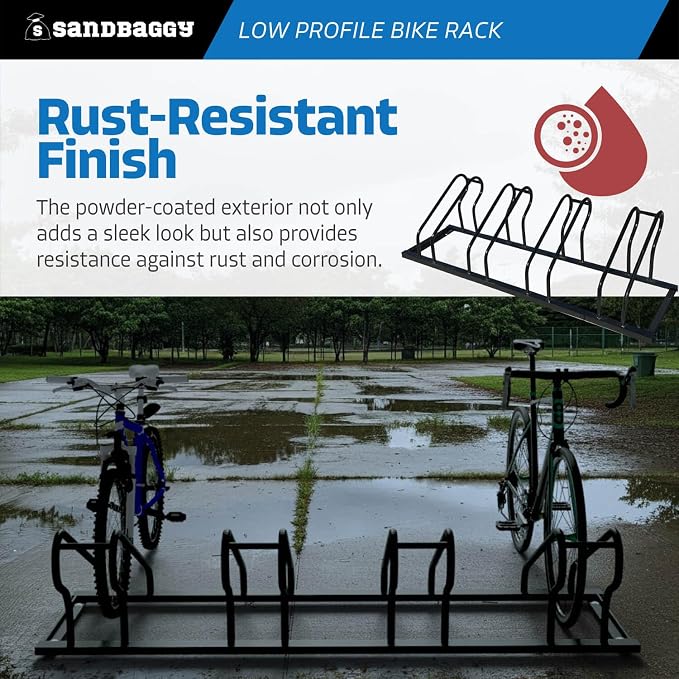 Sandbaggy Commercial Low Profile Bike Rack - Image 5