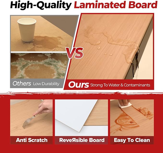 HOMEDANT 5 Tier Laminated Boltless Heavy Duty Garage Storage Adjustable Wide - Image 3
