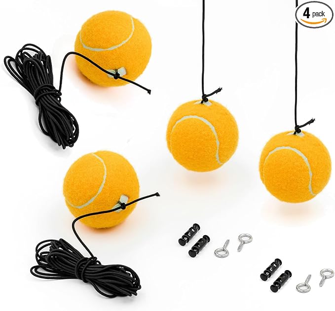 4-Pack Garage Parking Aid Tennis Ball on a String by Firefly+Auto