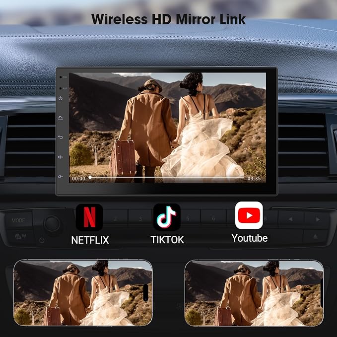 Wireless CarPlay Screen for Car & Android Auto Head Unit - Image 6