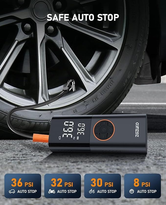 Tire Inflator Portable Air Compressor - Image 5