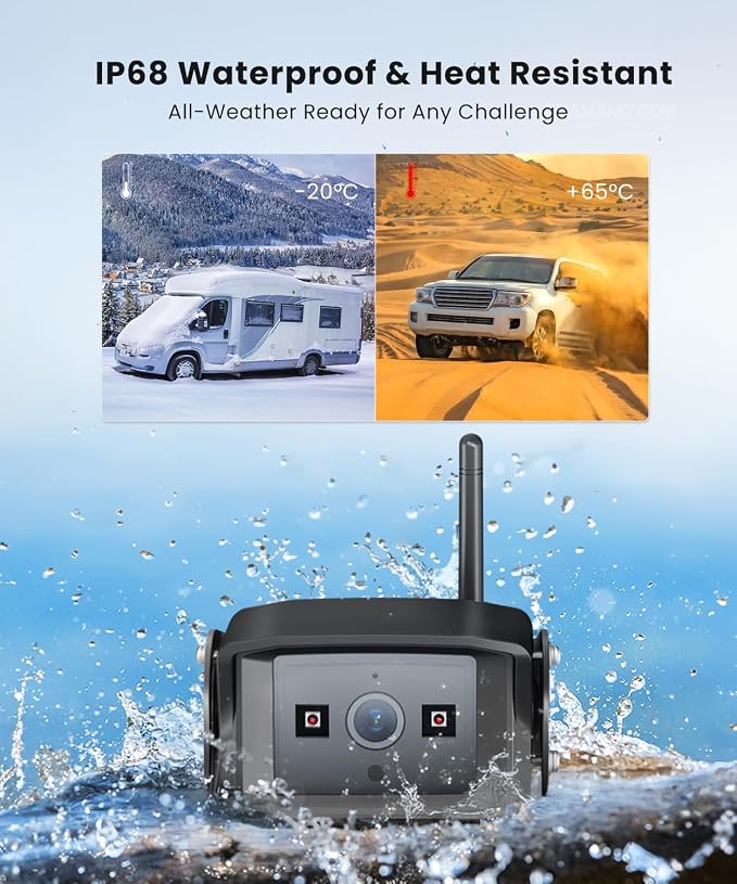 AUTO-VOX 7" HD Wireless Backup Camera - Image 5