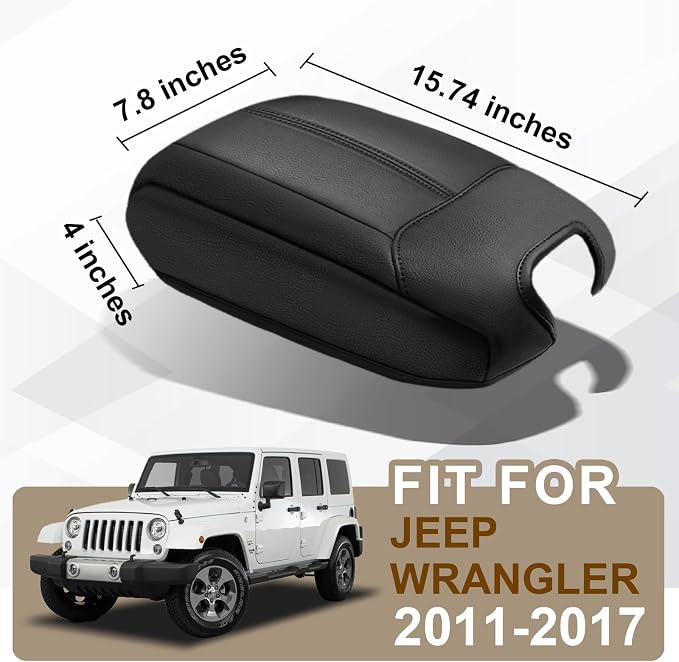 Muslogy Center Console Armrest Cover Compatible - Image 2