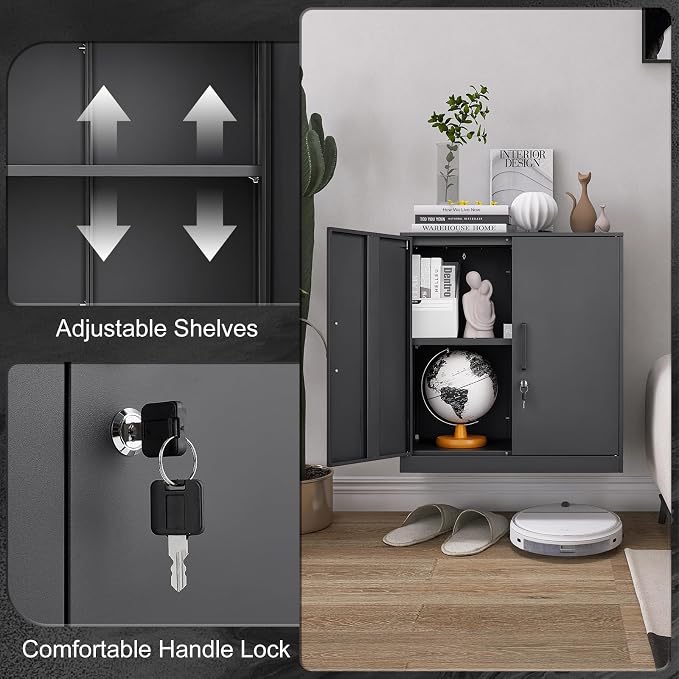 LUCYPAL Metal Storage Cabinets - Image 4