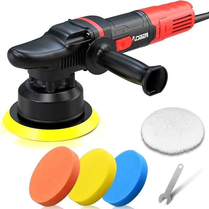 AOBEN Car Buffer Polisher, 6 inch Dual Action Polisher, Random Buffer Polisher by AOBEN