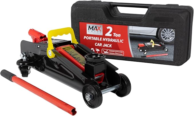 2-Ton Hydraulic Trolley Garage Service/Floor Jack by Maxority