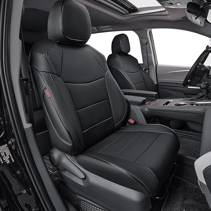 EKR Sienna Seat Covers for 2011-2020 Toyota Sienna L, 7 Seats, 2nd Row Captain by EKR