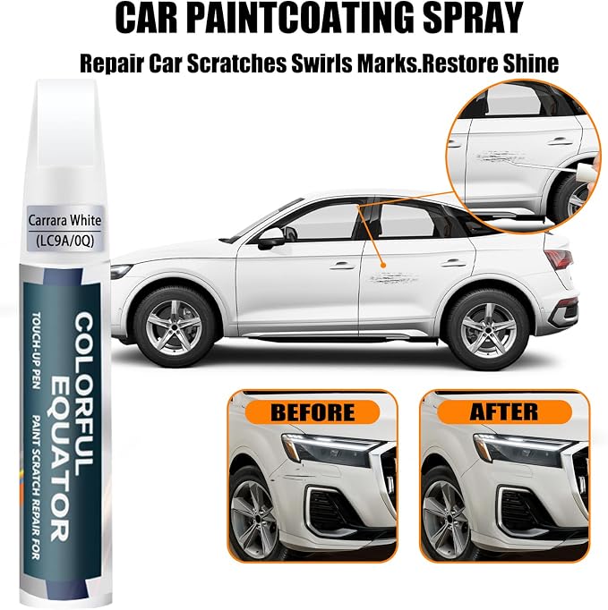 Carrara White Touch Up Paint Compatible - Image 3