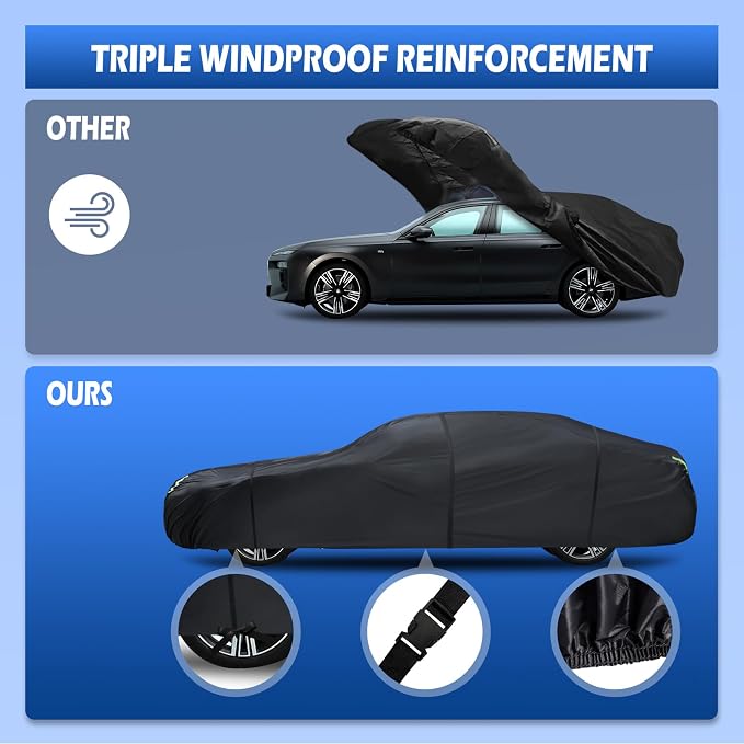 Migaven 6 Layers Car Cover Custom Fit - Image 3