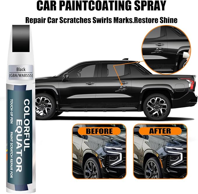 Black Touch Up Paint Compatible - Image 3