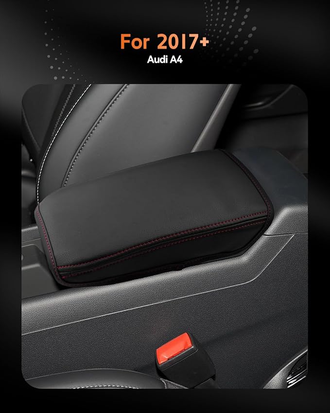 CDEFG for 2017-2025 Audi A4 Center Console Cover Armrest Box Cover for A4 2020 - Image 2