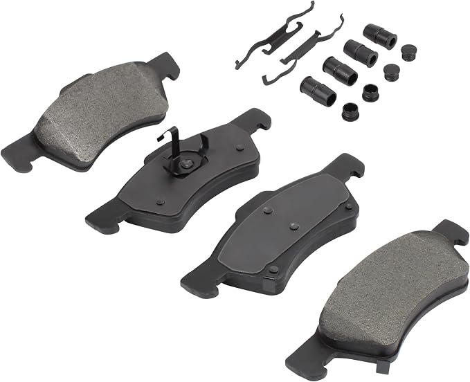 Premium Ceramic Front Brake Pads Compatible - Image 2