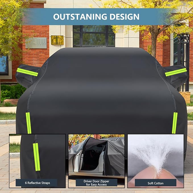 7 Layers Heavy Duty SUV Car Cover Fit - Image 5