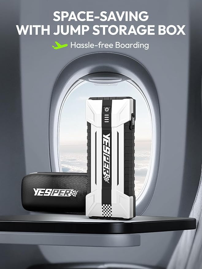 YESPER Battery Jump Starter Portable, 3000A Booster Pack Jump Box - Image 8